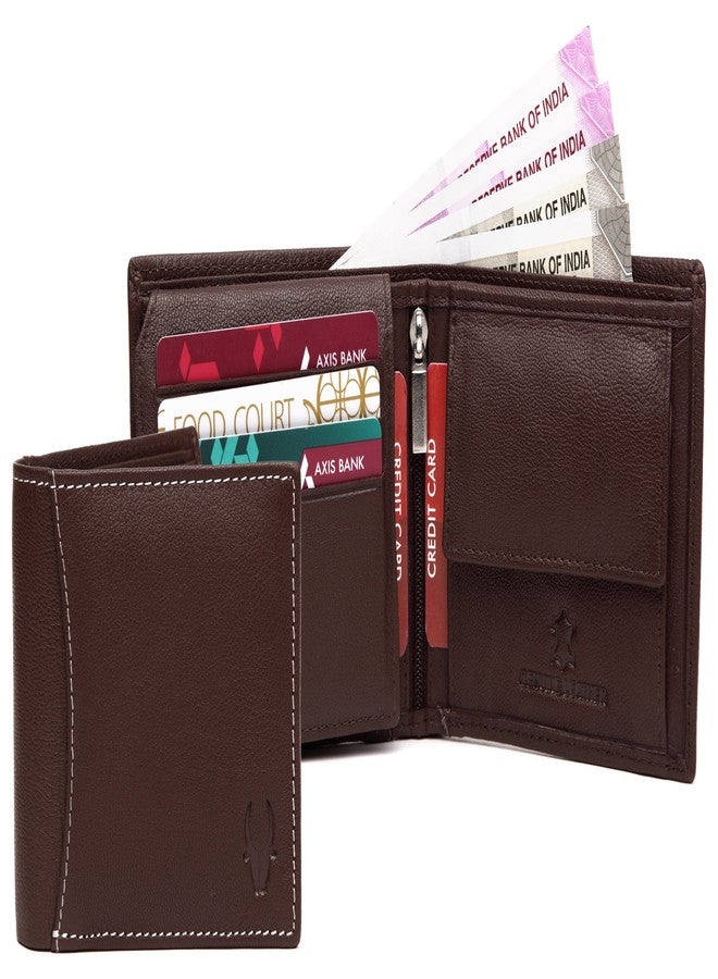 WildHorn Men Brown Genuine Leather Wallet Gift Set Combo - Image 3